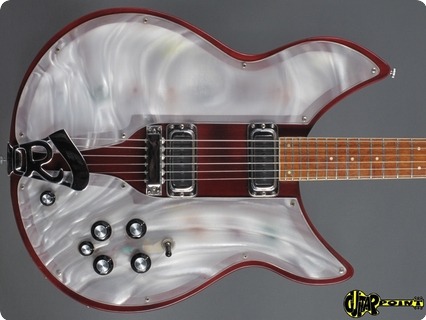 Rickenbacker Model 331 Ls   Lightshow  1971 Burgundy