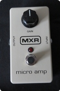 Mxr Micro Amp White
