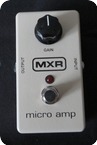 Mxr Micro Amp White