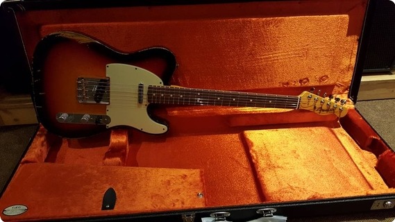 Fender Custom Shop '64 Heavy Relic Tele 2015 Sunburst