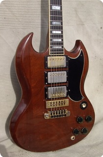 Gibson Sg Custom 1976 Natural Mahogany