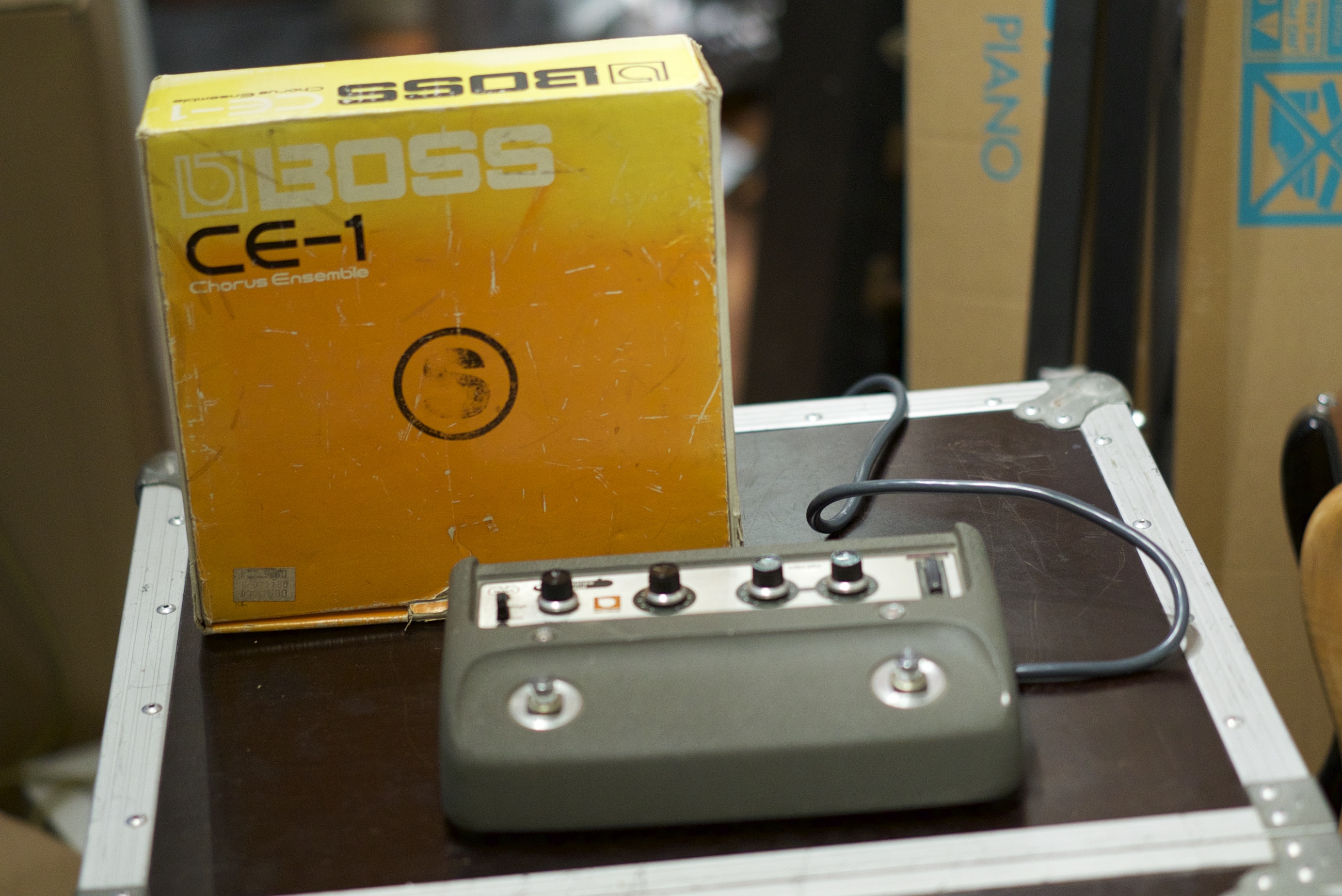 samtidig Fonetik koks Boss CE 1 Chorus Ensemble 1970's Effect For Sale InstrumentShoppen