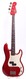 Greco Super Sounds Precision Bass 1981-Candy Apple Red