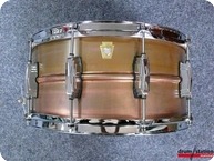 Ludwig USA Copper Phonic Snaredrum 2016 Dark Raw Copper