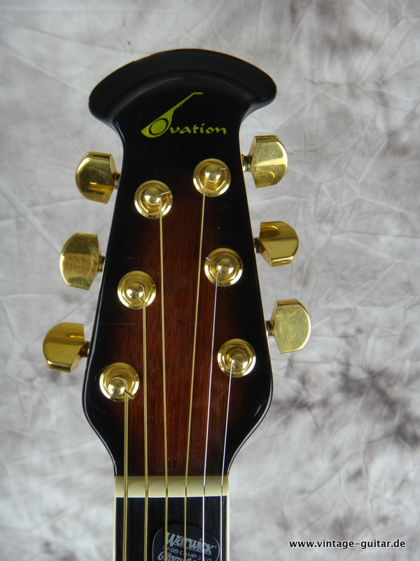 Ovation Legend Model 1767 1990's Sunburst Guitar For Sale Vintage