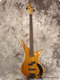 Börjes Bass And Guitar Design Banana Bass Natural