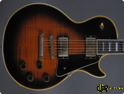 Gibson Les Paul Custom 1979 Sunburst   Flametop !