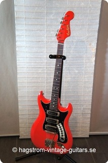 Hagstrom Hiii 1970 Red