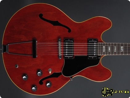 Gibson Es 335 Tdc   12 String 1967 Cherry
