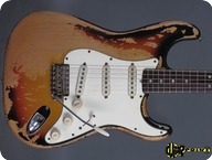 Fender Stratocaster 1968 3 tone Sunburst