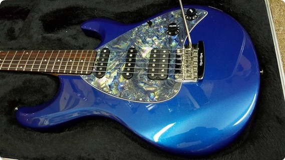 Ernie Ball Music Man Silhouette Special 2014 Blue