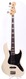 Fender Jazz Bass '75 Reissue 2002-Vintage White