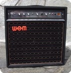 WEM Dominator MKI Bass 1970 Black