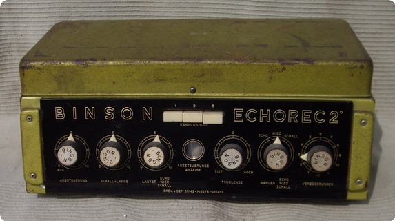 Binson Echorec 2  Mod. T7e 1960 Green Box