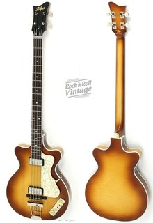 Hofner 500/2 Double Cut German Club 2016 Sunburst