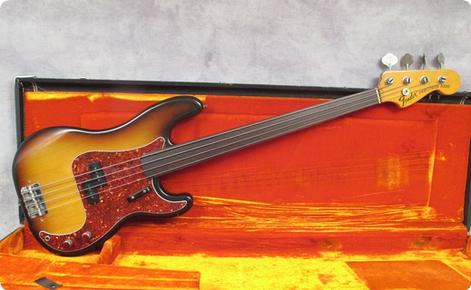 Fender Precision Fretless 1970 Sunburst