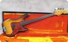 Fender Precision Fretless 1970 Sunburst