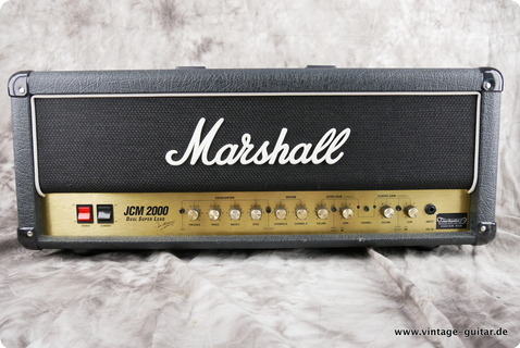 Marshall Dsl 50 Jcm 2000 Top 2007 Black