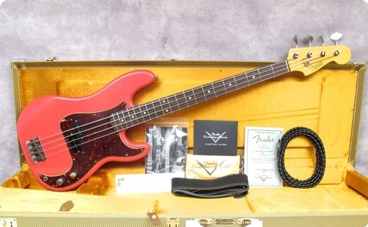 Fender Custom Shop Pino Palladino Signature Precision 2016 Fiesta Red 