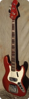 Fender Jazz Bass Custom Color Car 1968 Candy Apple Red