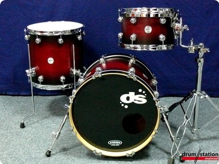 Ds Drums Rebel Series Standard Hybrid Maple 2016 Burgundy Burst (satin)