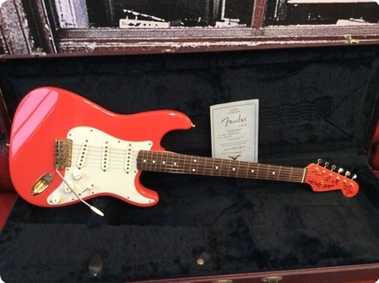 Fender 1960 Custom Shop Stratocaster 1 Of 30 1996 Fiesta Red
