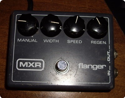 Mxr Flanger 1981 Grey Box Effect For Sale Hendrix Guitars
