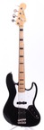 Fender Jazz Bass 75 Reissue Black Block Markers 2006 Black