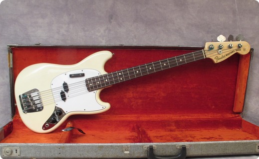 Fender Mustang  1974 Olympic White 