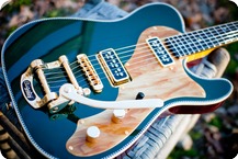 Red Rocket Guitars Atomic Duo 2016 Cadillac Green