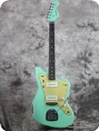 MJT Aged Guitar Finishes Jazzmaster Foam Green