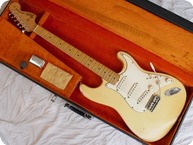 Fender Stratocaster Maple Cap Oly White 1968 Olympic White