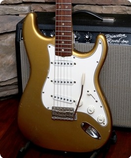 Fender Stratocaster (fee0736) 1965 Firemist Gold 