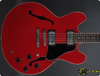 Gibson Es 335 Dot Reissue 1983 Cherry 