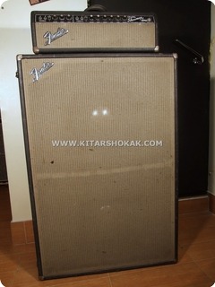 Fender Dual Showman Vintage Blackface + Vintage Jbld130f Cabinet (possible Trades In Terms And Conditions) 1967 Black