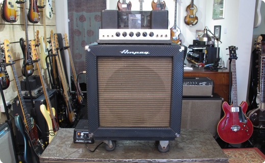 Ampeg B15nf 1967 Blue Checked Tolex