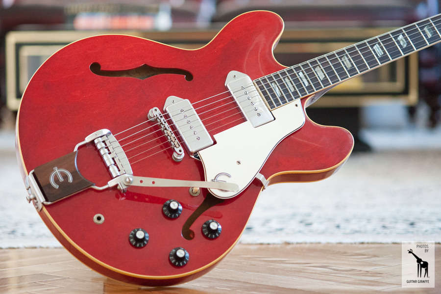 Epiphone Casino cherry guitar