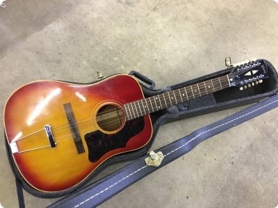 Gibson B45/12 1966 Cherry Sunburst