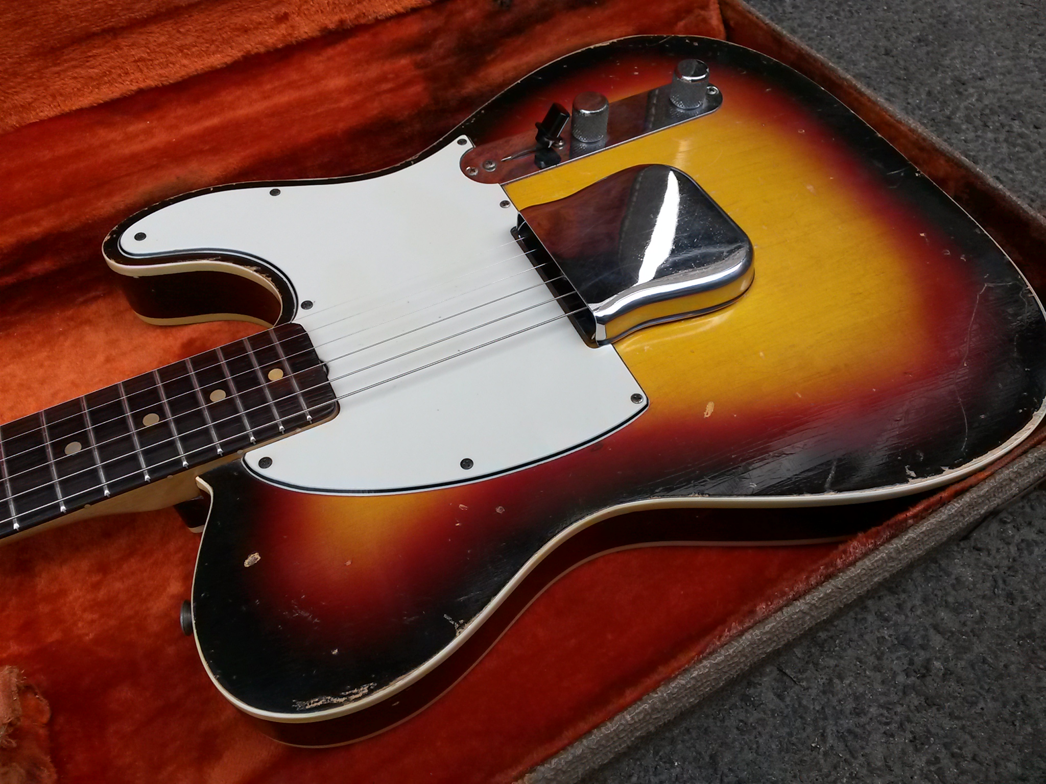 Fender Custom Esquire 1963 Sunburst Guitar For Sale Anders Anderson Guitars