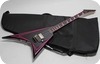 Edwards/ESP Japan Alexi Laiho Pink Sawtooth-Black With Pink Pin Stripe