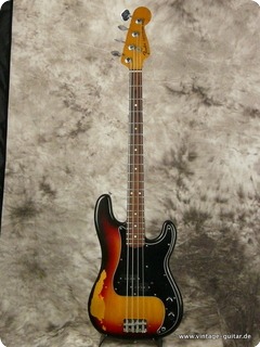 Fender Precision Bass 1977 Sunburst