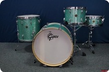 Gretsch USA 60s Round Badge Turquoise Glitter