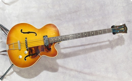 Hofner Senator 1970 Cherry Sunburst 