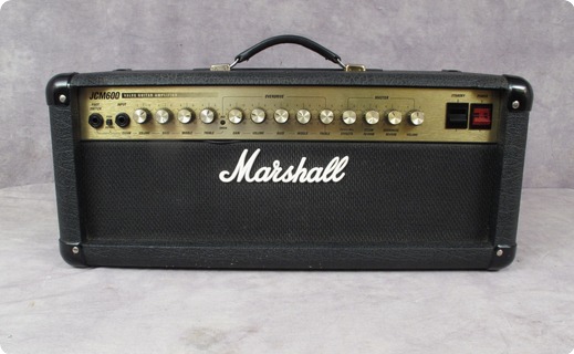Marshall Jcm600 1997 Black Tolex