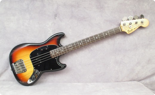 Fender Mustang  1978 Sunburst