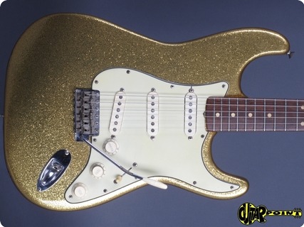 Fender Stratocaster / Ex. Bob Dylan ! 1962 Gold Sparkle