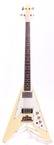 Greco Flying V Bass 1983 White