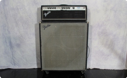 Fender Bassman 135 1980 Black Tolex