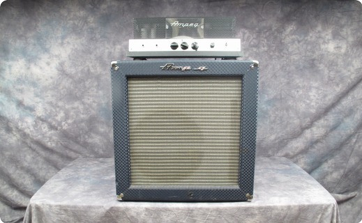 Ampeg Sb12 1966 Blue Checked Tolex