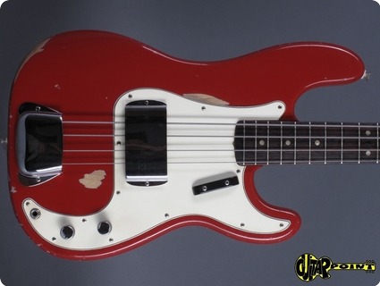 Fender Precision / P Bass 1965 Dakota Red
